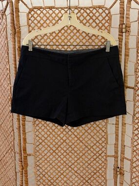 Banana Republic Black Mid-Rise Women's Shorts
